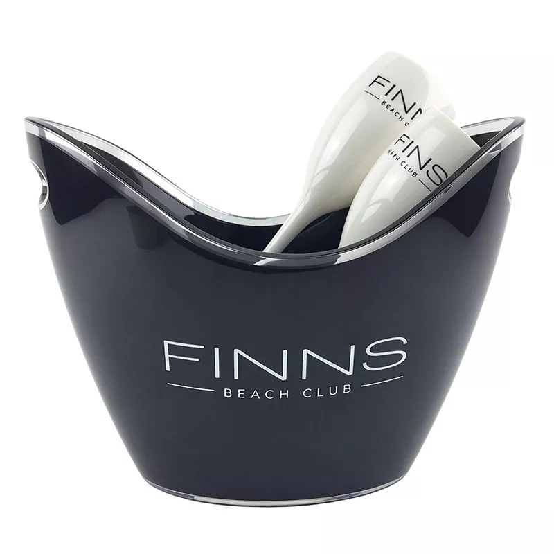 8L Oval Plastic Ice Bucket