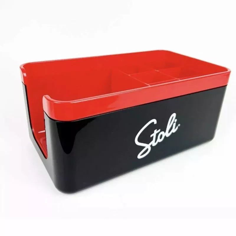 Plastic Bar Caddy Organizer for Straws and Cocktail Napkins