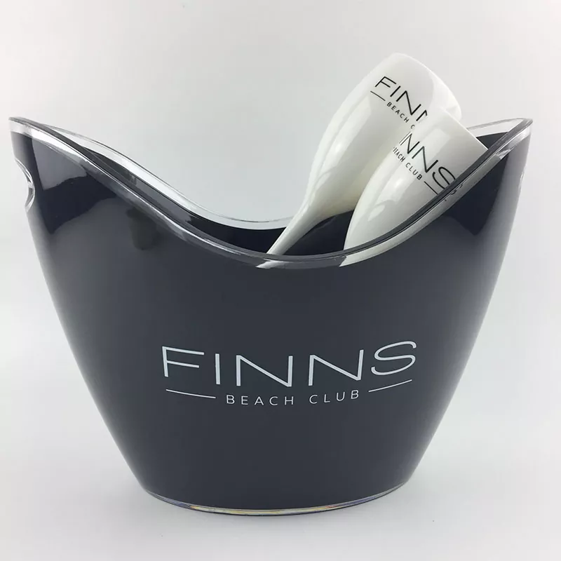 8L Oval Plastic Ice Bucket