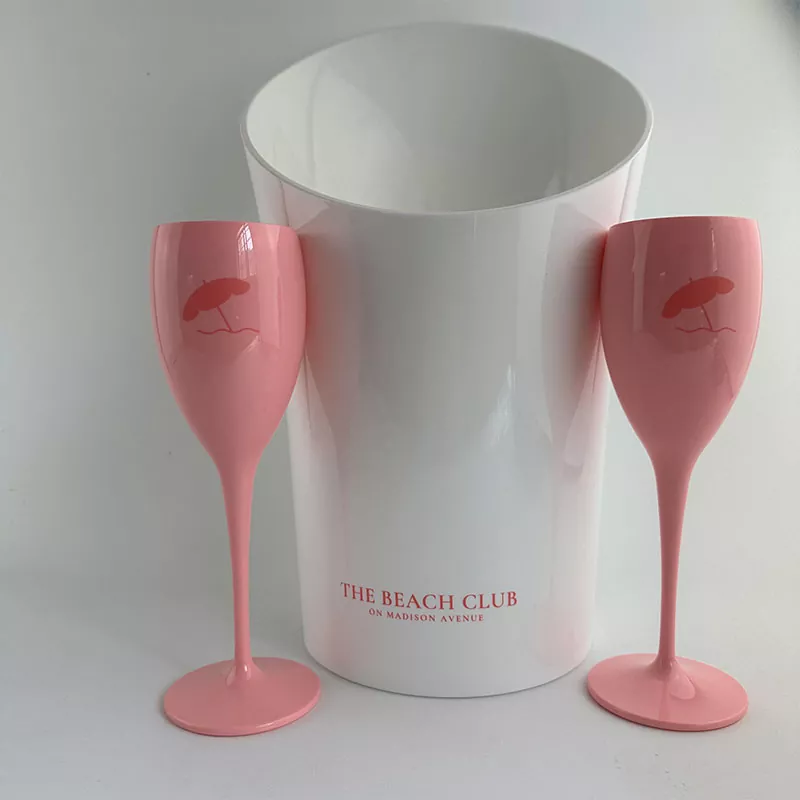 Plastic Beer Bottle Ice Bucket