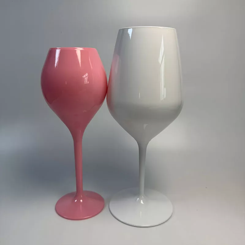 Plastic Champagne Flutes Glasses with Gold Glitter