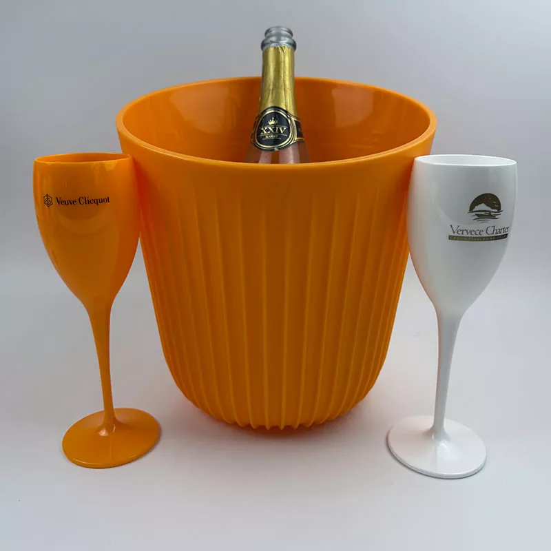 Plastic Champagne Ice Bucket