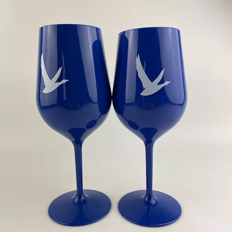 Plastic Champagne Wine Glass