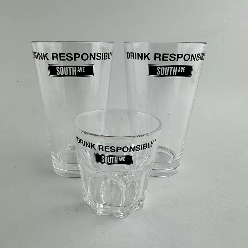 Plastic Highball Tumblers for Water and Juice