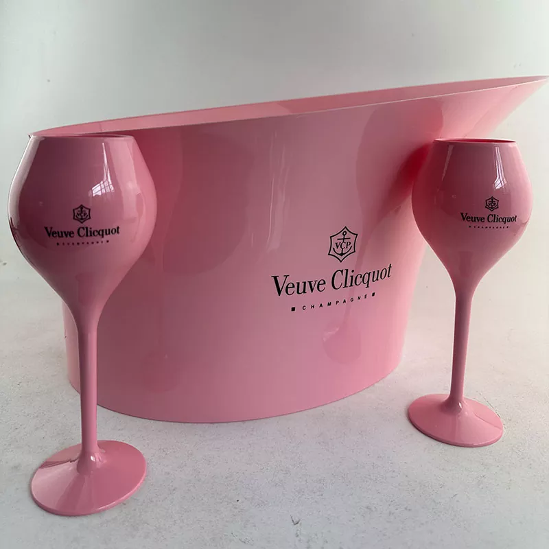 Plastic Wine Bottle Ice Bucket