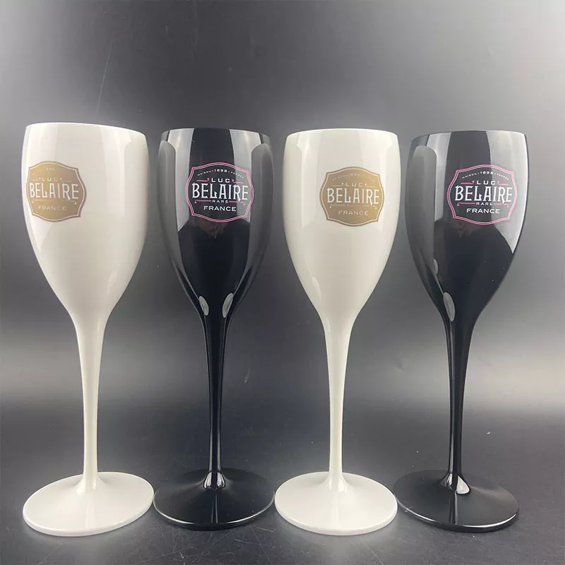 Reusable Plastic Prosecco Glasses