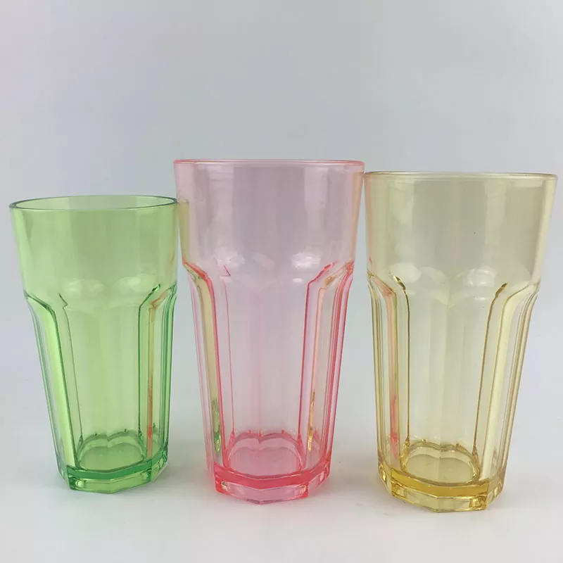 Reusable Plastic Tall Tumblers