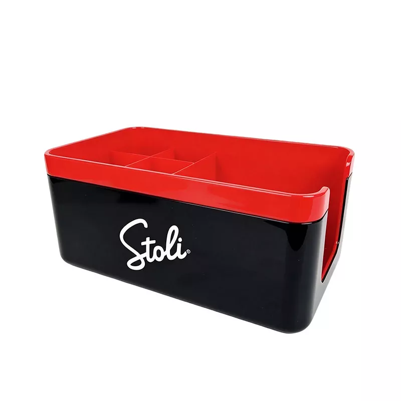 Plastic Bar Caddy Organizer for Straws and Cocktail Napkins
