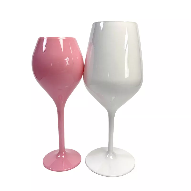 Plastic Champagne Flutes Glasses with Gold Glitter