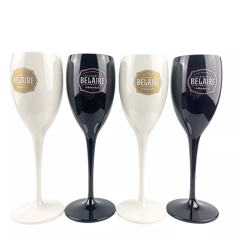Reusable Plastic Prosecco Glasses
