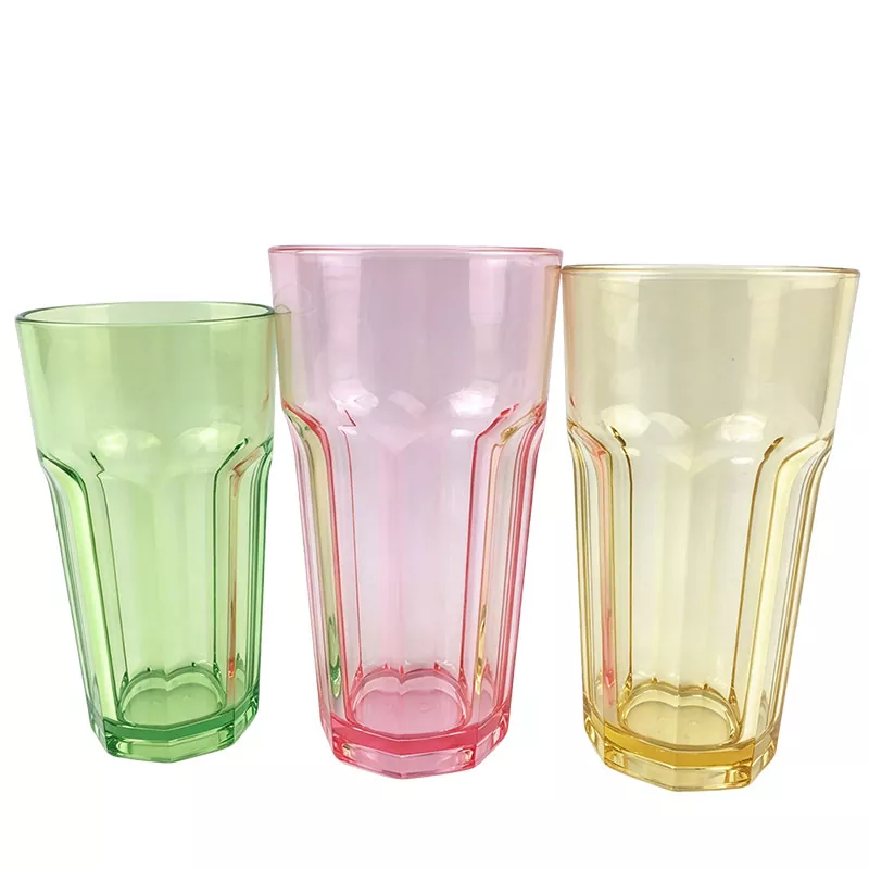 Reusable Plastic Tall Tumblers